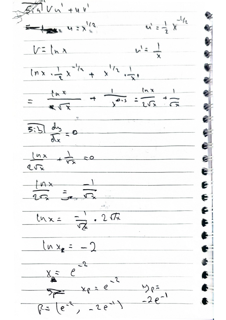 Maths student answer — page 5